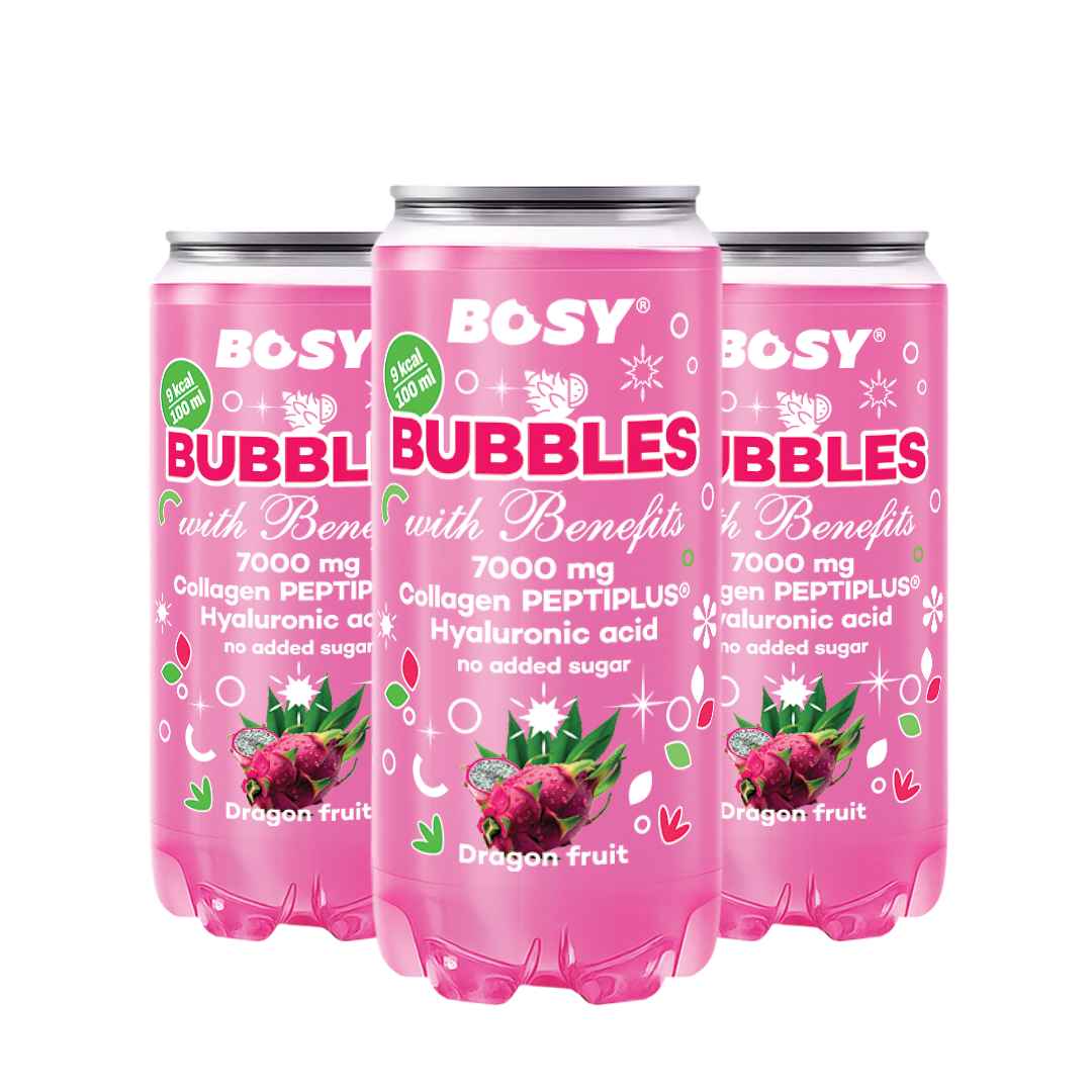 BOSY® BUBBLES с колаген PEPTIPLUS® — драконов плод