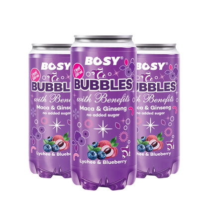 BOSY® BUBBLES Мака и Женшен - Личи и Боровинка