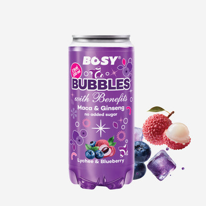 BOSY® BUBBLES Мака и Женшен - Личи и Боровинка
